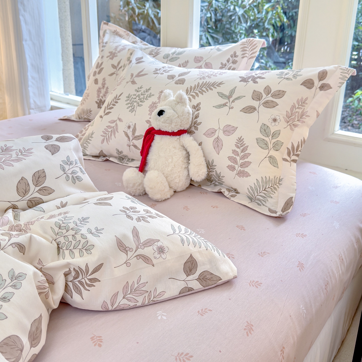 91家纺网 家纺一手货源 找家纺 洺兰家居 2026新款全棉纯棉13070小清新印花单被套被套单件 晚风细语