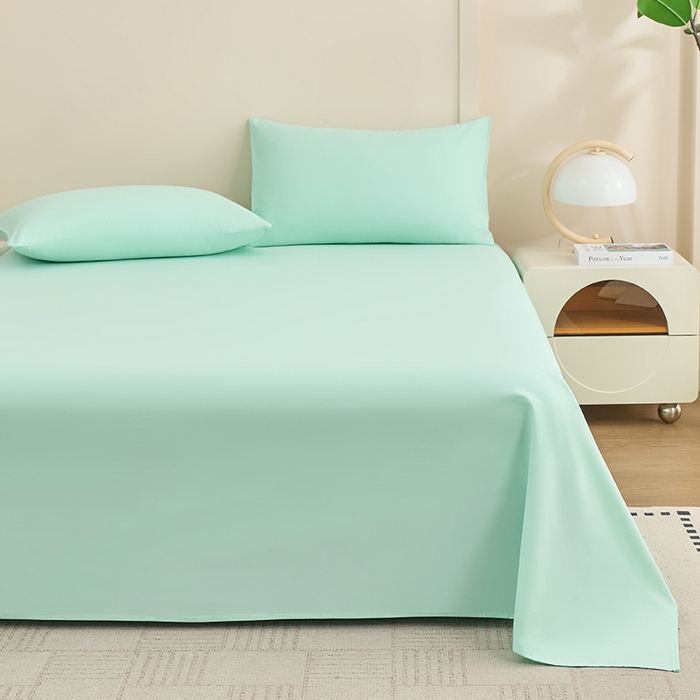 91家纺网 家纺一手货源 找家纺 （总）居美良品 2026新款新疆长绒棉100%全棉纯色A类纯棉床单