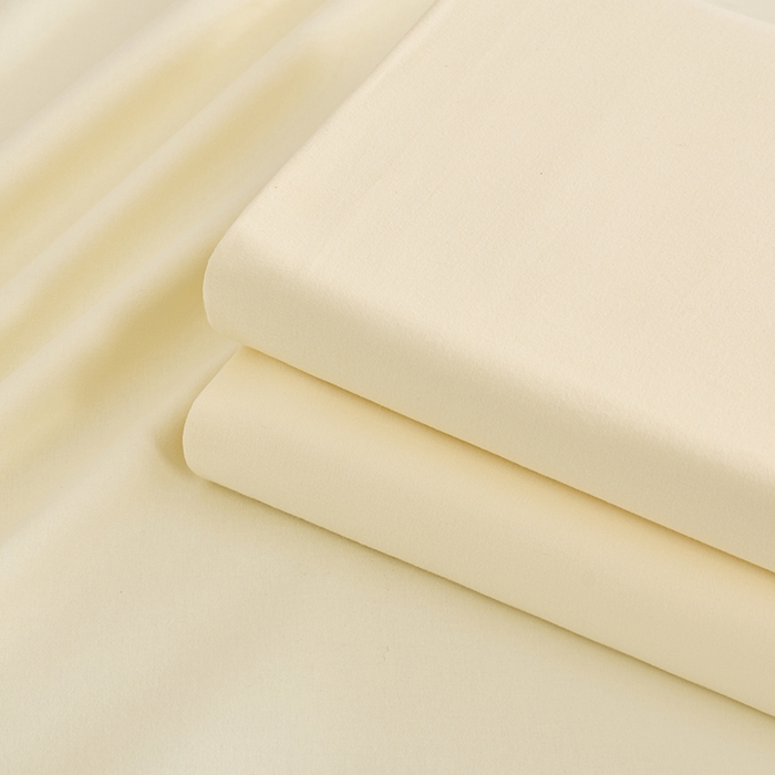 91家纺网 家纺一手货源 找家纺 居美良品 2026新款新疆长绒棉100%全棉纯色A类纯棉床单 米白