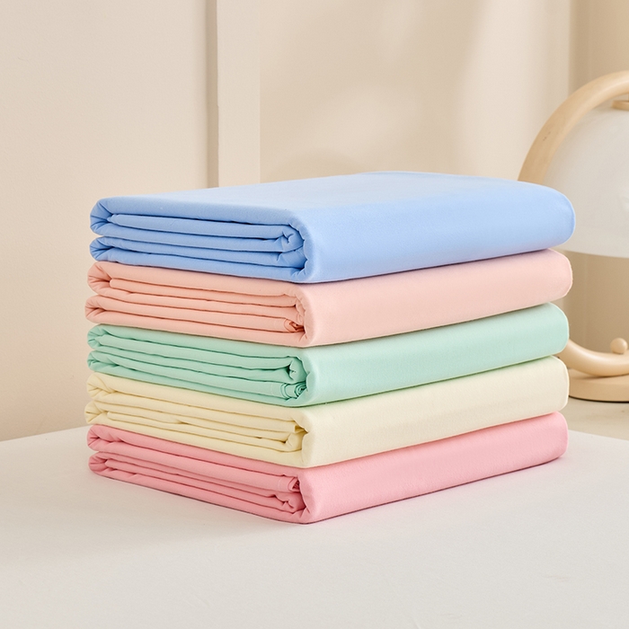 91家纺网 家纺一手货源 找家纺 居美良品 2026新款新疆长绒棉100%全棉纯色A类纯棉床单 叠拍组合图仅展示