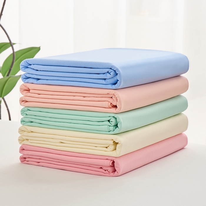 91家纺网 家纺一手货源 找家纺 居美良品 2026新款新疆长绒棉100%全棉纯色A类纯棉床单 叠拍组合图仅展示