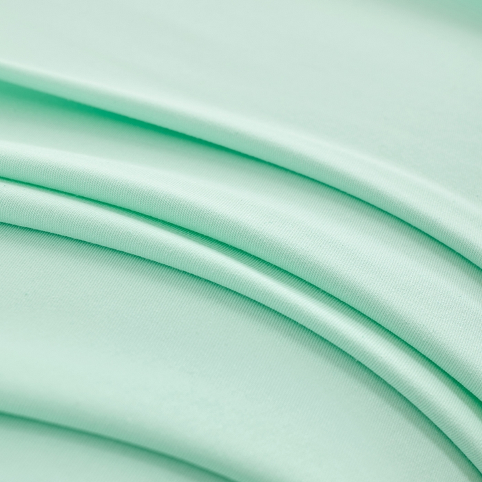 91家纺网 家纺一手货源 找家纺 居美良品 2026新款新疆长绒棉100%全棉纯色A类纯棉床单 抹茶绿