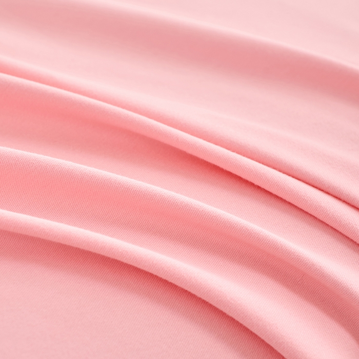 91家纺网 家纺一手货源 找家纺 居美良品 2026新款新疆长绒棉100%全棉纯色A类纯棉床单 浅粉