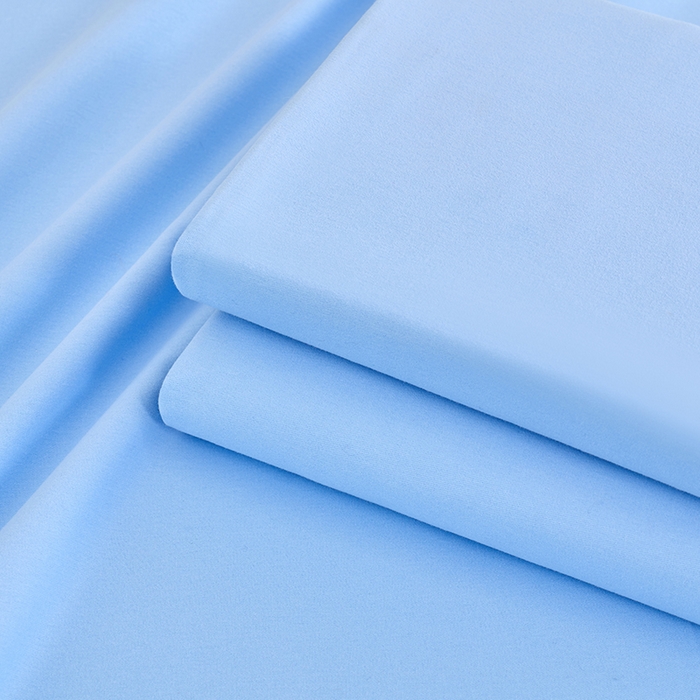 91家纺网 家纺一手货源 找家纺 居美良品 2026新款新疆长绒棉100%全棉纯色A类纯棉床单 天蓝