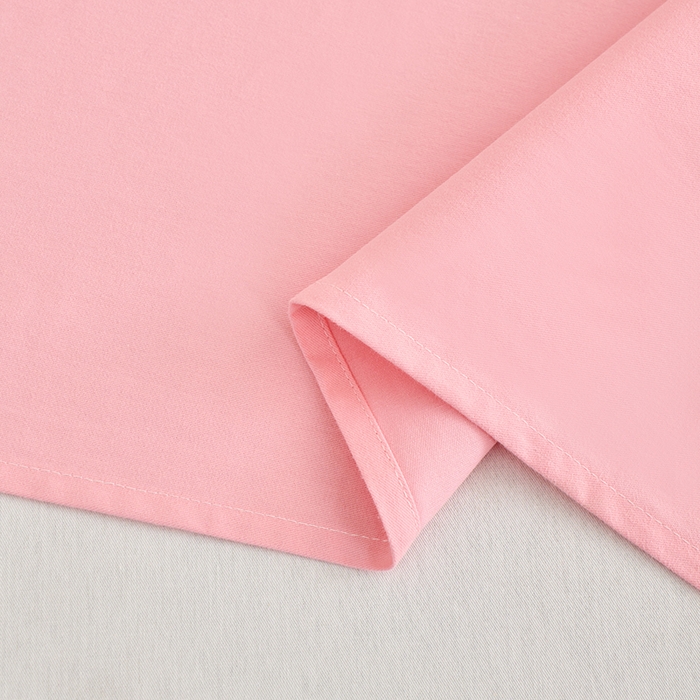 91家纺网 家纺一手货源 找家纺 居美良品 2026新款新疆长绒棉100%全棉纯色A类纯棉床单 浅粉