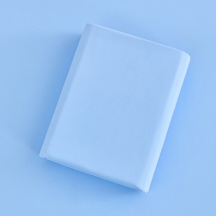 91家纺网 家纺一手货源 找家纺 居美良品 2026新款新疆长绒棉100%全棉纯色A类纯棉床单 天蓝