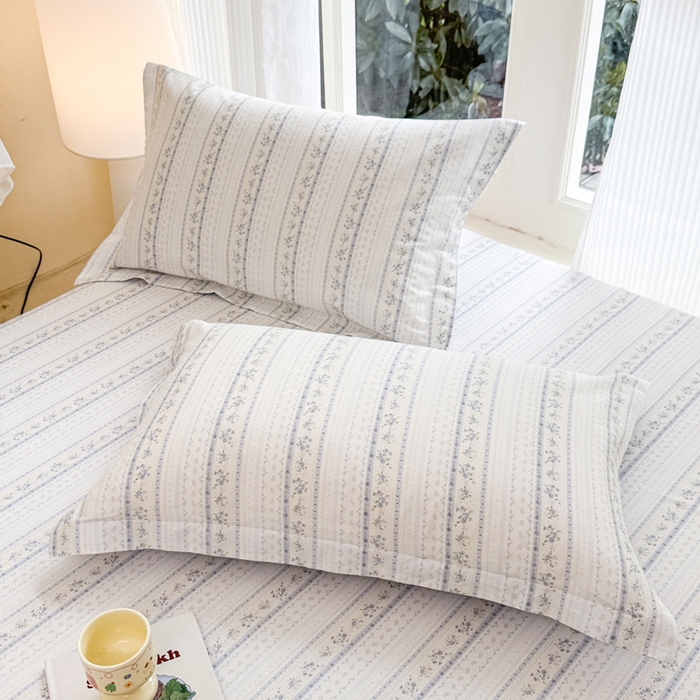 洺兰家居 2026新款全棉纯棉13070小清新印花单枕套枕套单件 海岛假日