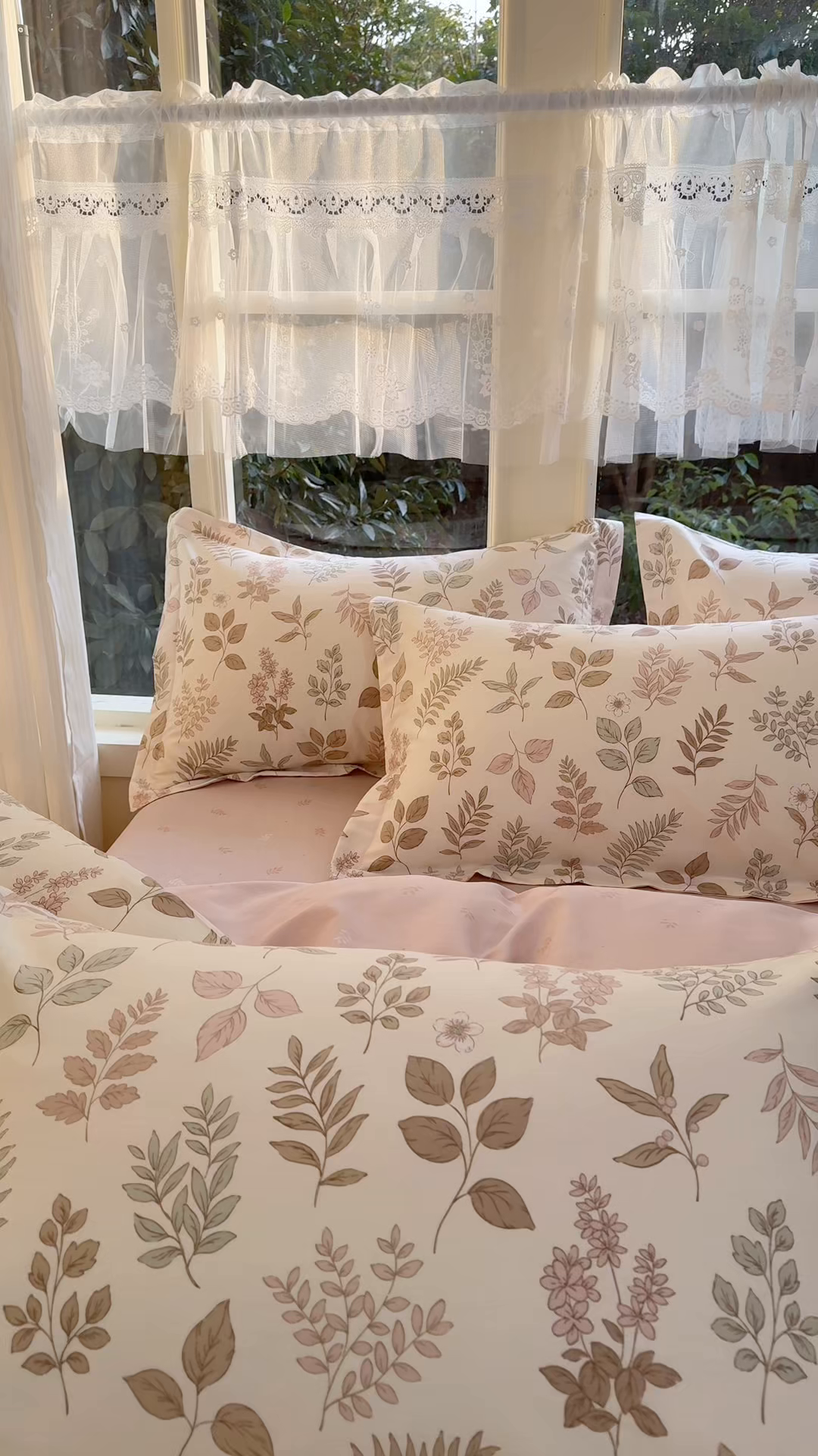 91家纺网 家纺一手货源 找家纺 洺兰家居 2026新款全棉纯棉13070小清新印花单床笠床笠单件 晚风细语