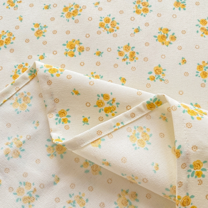 91家纺网 家纺一手货源 找家纺 晓时候 20226新款细纱原棉老粗布床单印花床单单件凉席三件套 春日碎花