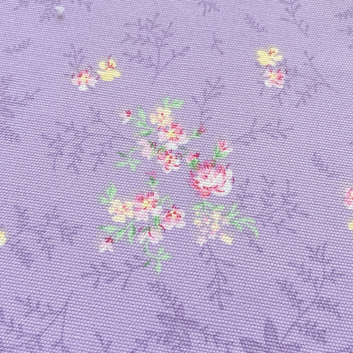 91家纺网 家纺一手货源 找家纺 晓时候 20226新款细纱原棉老粗布床单印花床单单件凉席三件套 紫韵