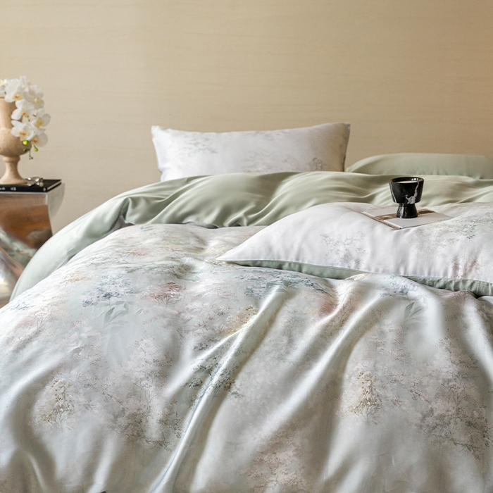 91家纺网 家纺一手货源 找家纺 （总）帛美家纺 2026新款60s奥地利兰精天丝四件套