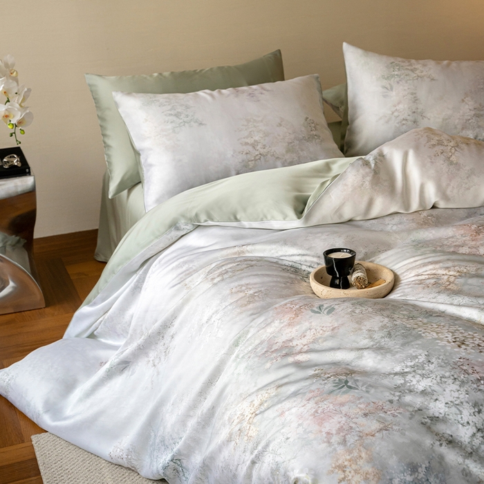 91家纺网 家纺一手货源 找家纺 （总）帛美家纺 2026新款60s奥地利兰精天丝四件套