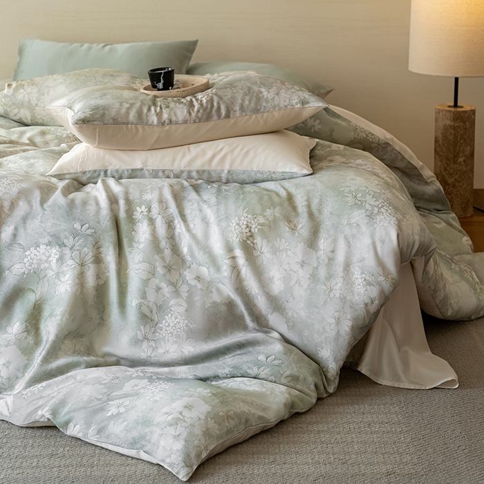 91家纺网 家纺一手货源 找家纺 （总）帛美家纺 2026新款60s奥地利兰精天丝四件套