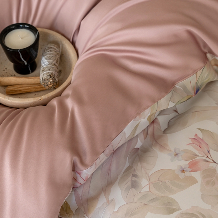 91家纺网 家纺一手货源 找家纺 帛美家纺 2026新款60s奥地利兰精天丝四件套 伊娜