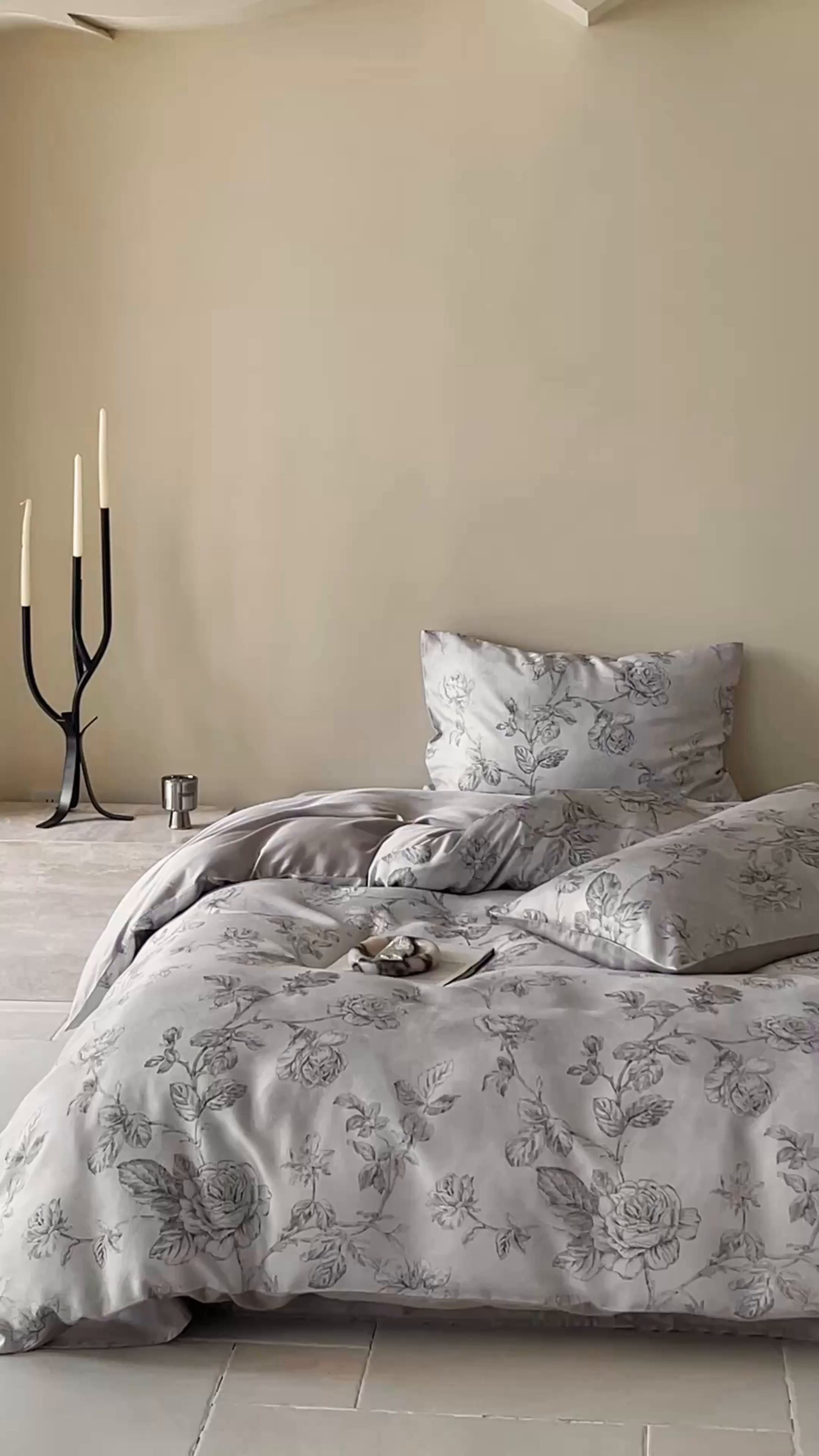 91家纺网 家纺一手货源 找家纺 帛美家纺 2026新款60s奥地利兰精天丝四件套 沁香-咖