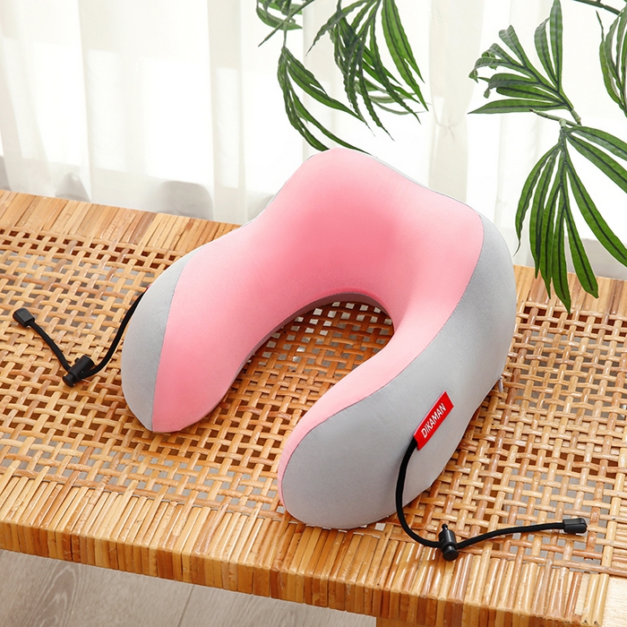 91家纺网 家纺一手货源 找家纺 （总）天之悦家纺 2026新款双峰U型枕记忆棉慢回弹可拆洗驼峰u型枕护颈枕