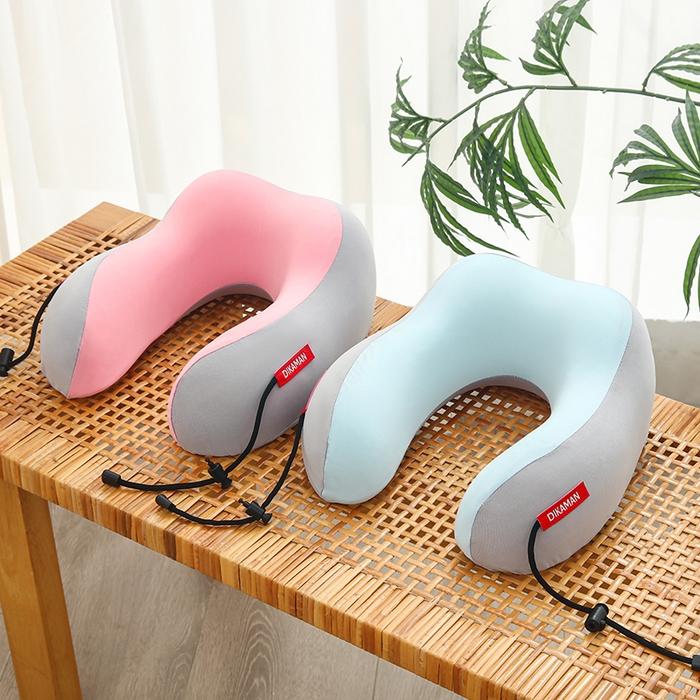 91家纺网 家纺一手货源 找家纺 天之悦家纺 2026新款双峰U型枕记忆棉开拆洗驼峰u型枕护颈枕 组合图仅做展示不可下单