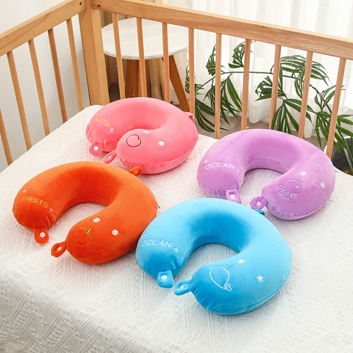 91家纺网 家纺一手货源 找家纺 天之悦家纺 2026新款卡通U型枕记忆棉可拆洗护颈枕趴趴枕 组合图仅做展示不可下单