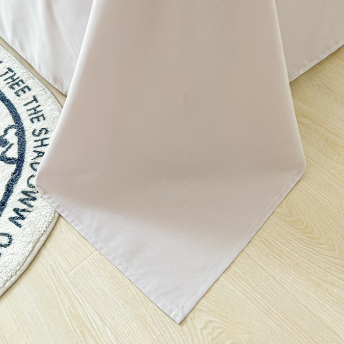 91家纺网 家纺一手货源 找家纺 爱彼家纺 2026新款夏季新款纯色磨毛亲肤柔软单床单床单三件套 纯色-粉咖