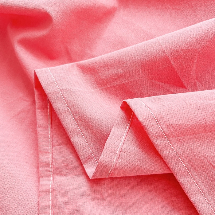 91家纺网 家纺一手货源 找家纺 爱彼家纺 2026新款夏季新款纯色磨毛亲肤柔软单床单床单三件套 纯色-梅红