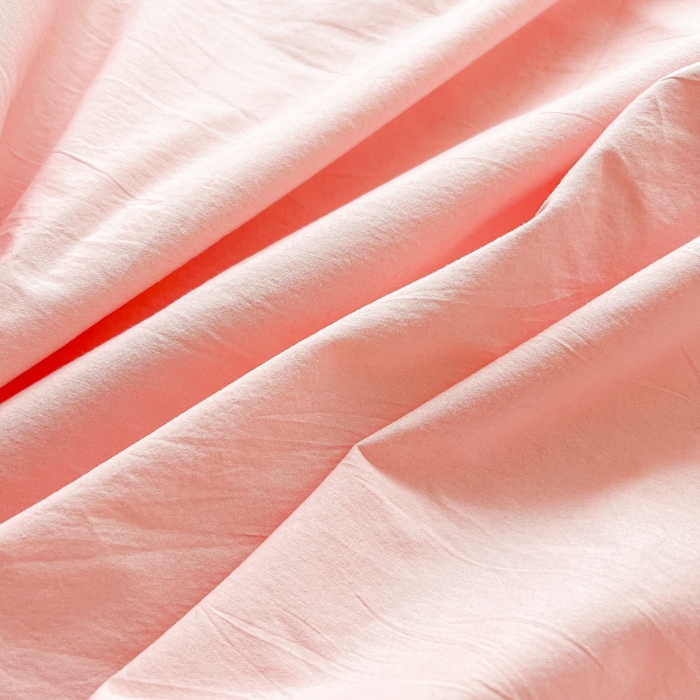 91家纺网 家纺一手货源 找家纺 爱彼家纺 2026新款夏季新款纯色磨毛亲肤柔软单床单床单三件套 纯色-浅粉