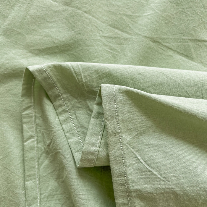 91家纺网 家纺一手货源 找家纺 爱彼家纺 2026新款夏季新款纯色磨毛亲肤柔软单床单床单三件套 纯色-浅绿