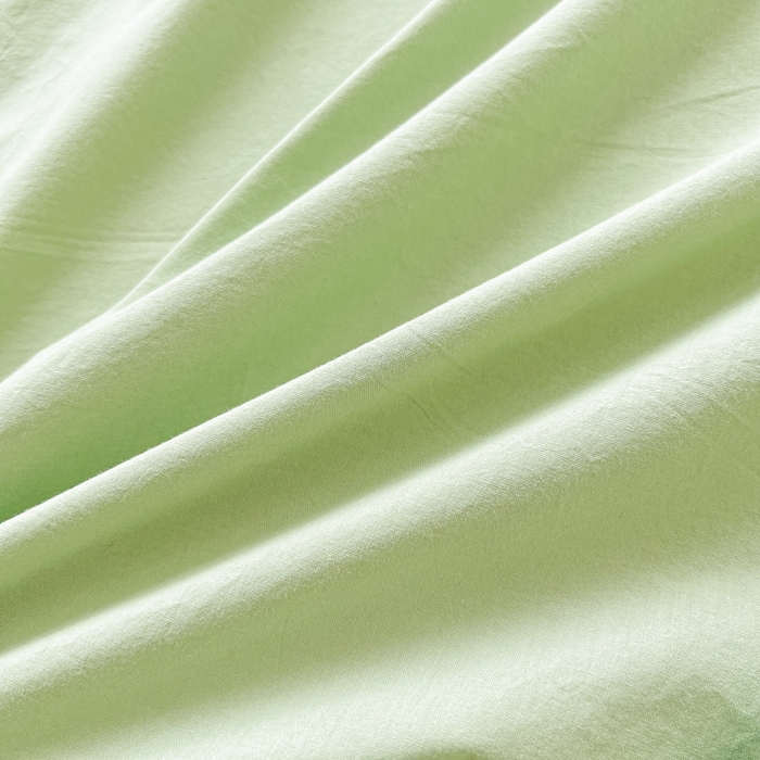 91家纺网 家纺一手货源 找家纺 爱彼家纺 2026新款夏季新款纯色磨毛亲肤柔软单床单床单三件套 纯色-浅绿