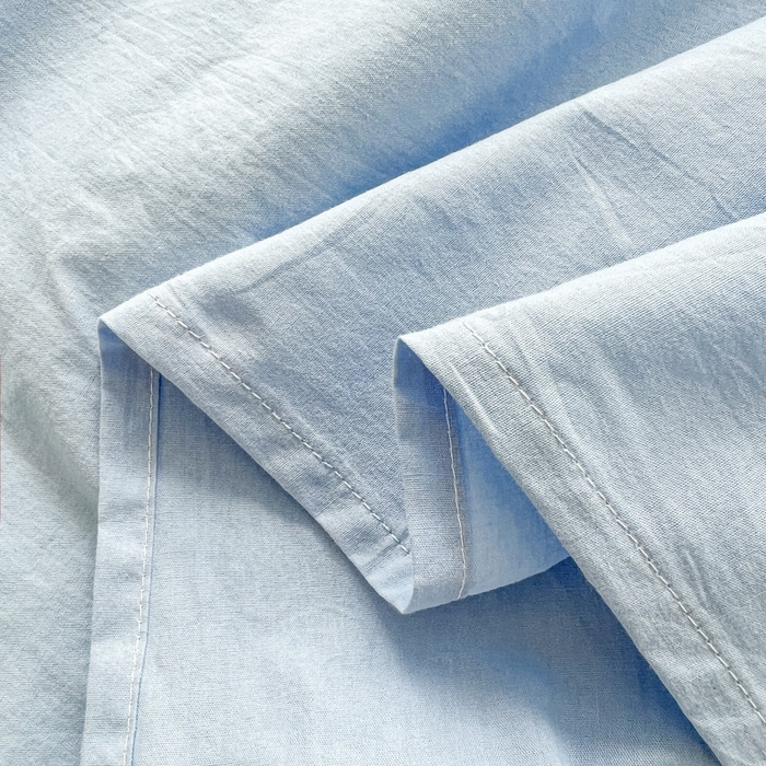 91家纺网 家纺一手货源 找家纺 爱彼家纺 2026新款夏季新款纯色磨毛亲肤柔软单床单床单三件套 纯色-天空兰