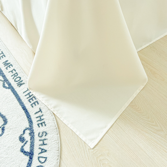 91家纺网 家纺一手货源 找家纺 爱彼家纺 2026新款夏季新款纯色磨毛亲肤柔软单床单床单三件套 纯色-芝士