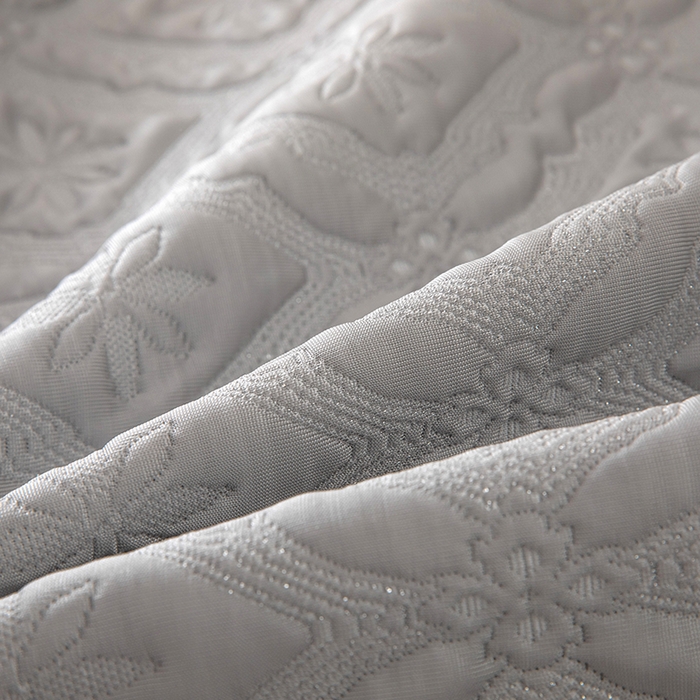 91家纺网 家纺一手货源 找家纺 木兰花 2026新款凉豆豆款PE高分子复合凉感席床盖款凉席三件套-可配同色系夏被(控价228) 清凉夏日-灰色