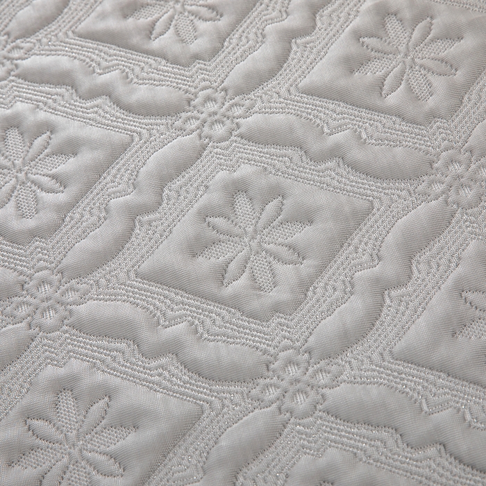 91家纺网 家纺一手货源 找家纺 木兰花 2026新款凉豆豆款PE高分子复合凉感席床盖款凉席三件套-可配同色系夏被(控价228) 清凉夏日-灰色