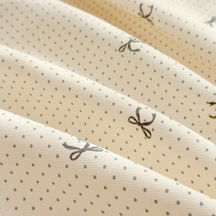 91家纺网 家纺一手货源 找家纺 爱彼家纺 2026夏季新款亲肤原棉老粗布透气印花床单单件热门热门床单款新升级-细沙老粗布 波点蝴蝶结