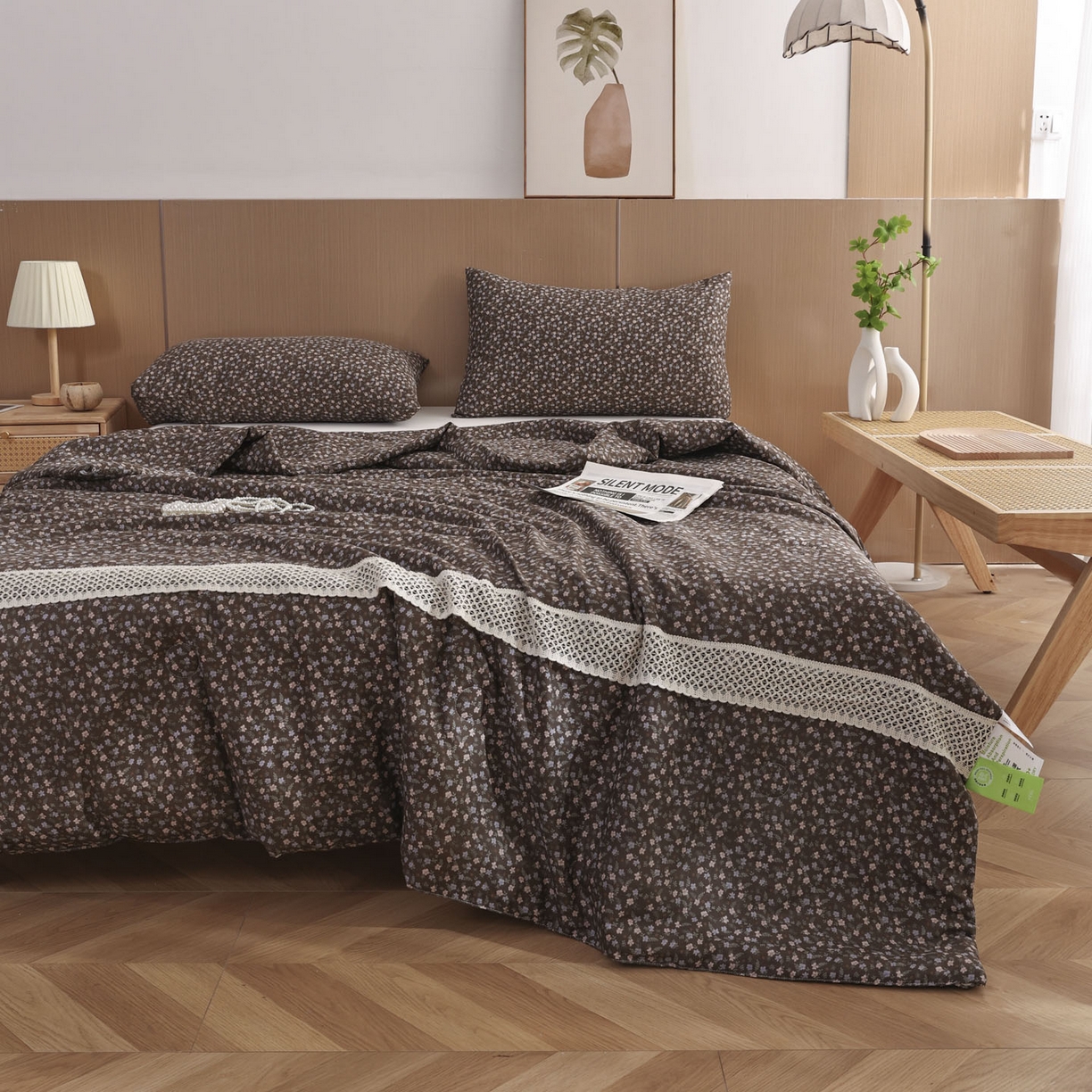 91家纺网 家纺一手货源 找家纺 （总）尊妙被业 2026新款全棉双层纱蚕蛹蛋白抗菌夏被被子被芯