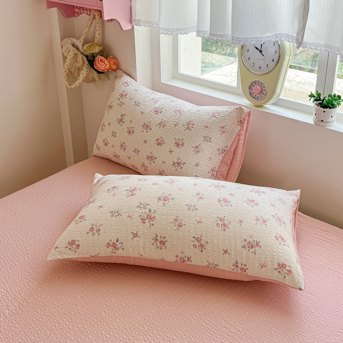 91家纺网 家纺一手货源 找家纺 利禾家纺 2026春夏新款泡芙纱简约夏被四件套夏凉被空调被 月光-简约