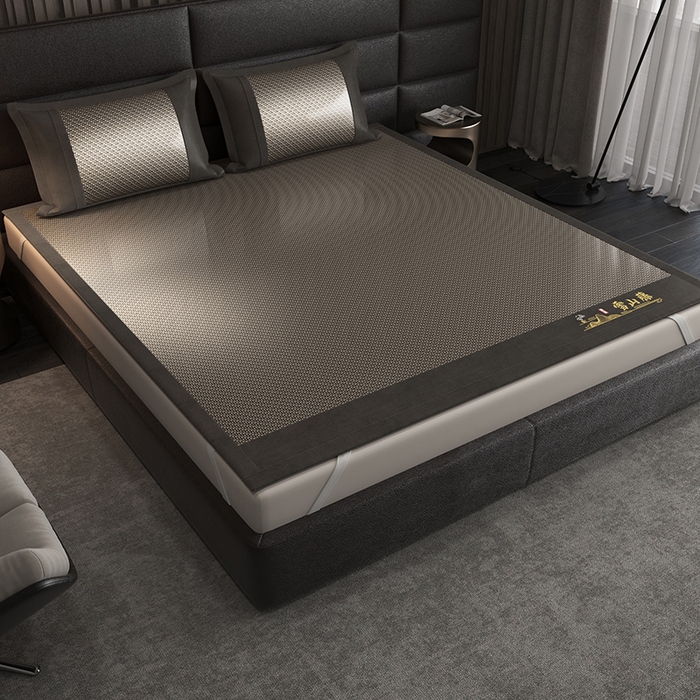 91家纺网 家纺一手货源 找家纺 （总）yyds网供 2026新款礼品团购PE雪藤席新中式冰藤席凉席空调席子-PE雪山藤