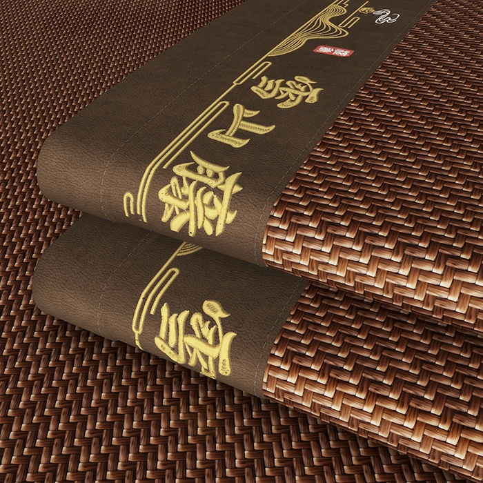 91家纺网 家纺一手货源 找家纺 yyds网供 2026新款礼品团购PE雪藤席新中式冰藤席凉席空调席子-PE雪山藤 PE雪藤-咖