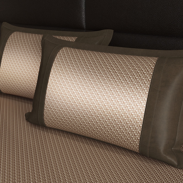 91家纺网 家纺一手货源 找家纺 yyds网供 2026新款礼品团购PE雪藤席新中式冰藤席凉席空调席子-PE雪山藤 PE雪藤-米