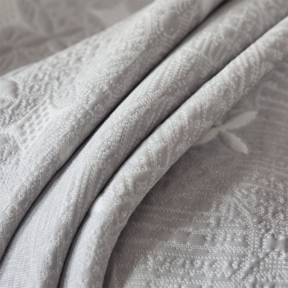 91家纺网 家纺一手货源 找家纺 慕木家纺 2026新款冰豆豆满天星凉席床笠席子凉席 床席款-满天星-灰