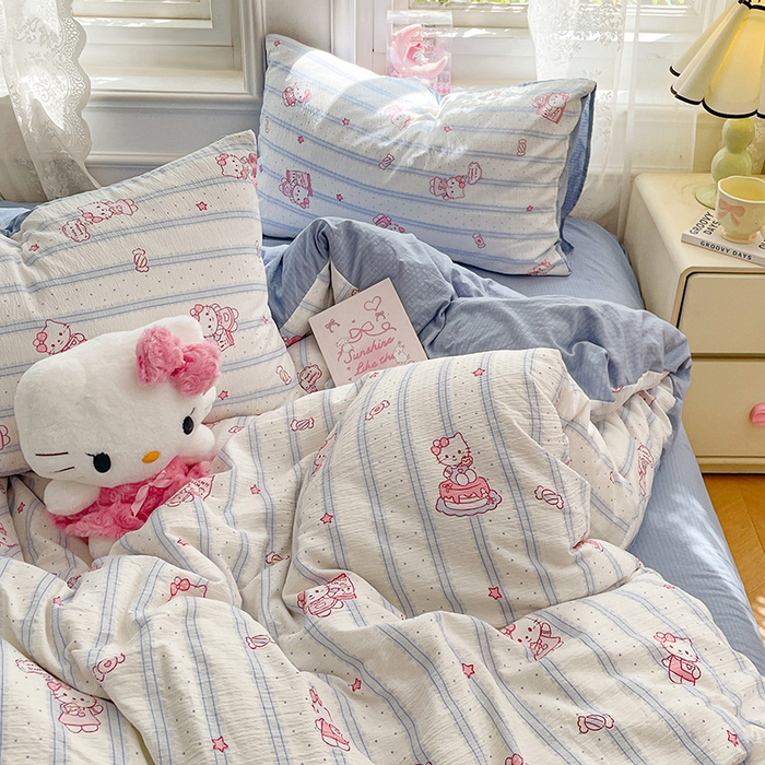 91家纺网 家纺一手货源 找家纺 （总）梦卓家纺 2026新款云感木棉双层纱单品被套