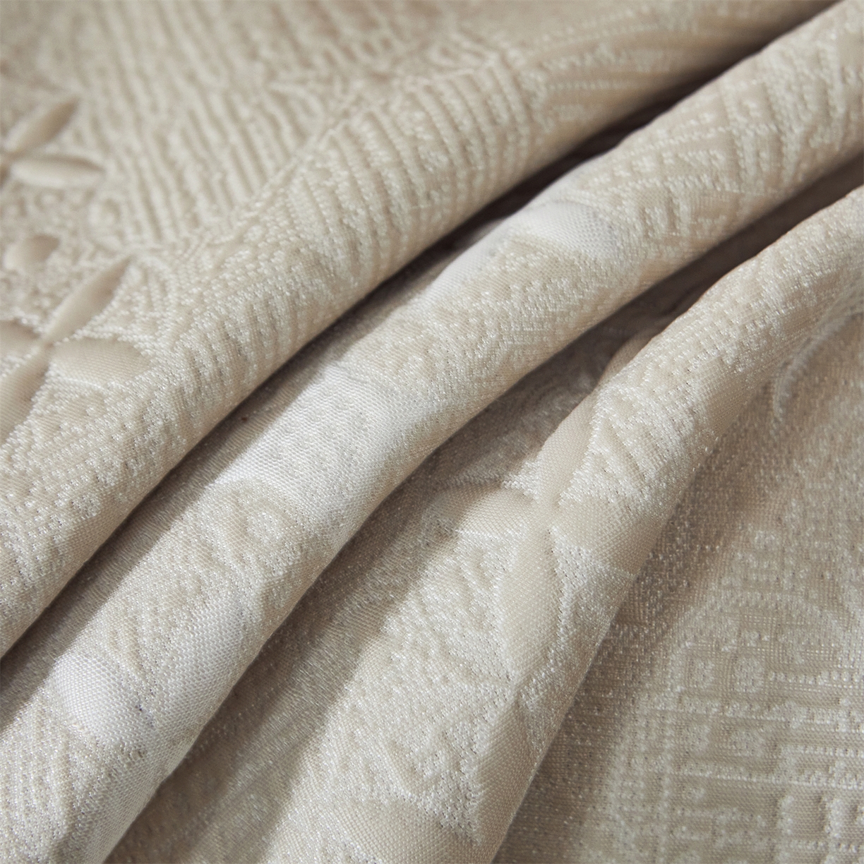 91家纺网 家纺一手货源 找家纺 慕木家纺 2026新款冰豆豆满天星凉席床笠席子凉席 床席款-满天星-卡其