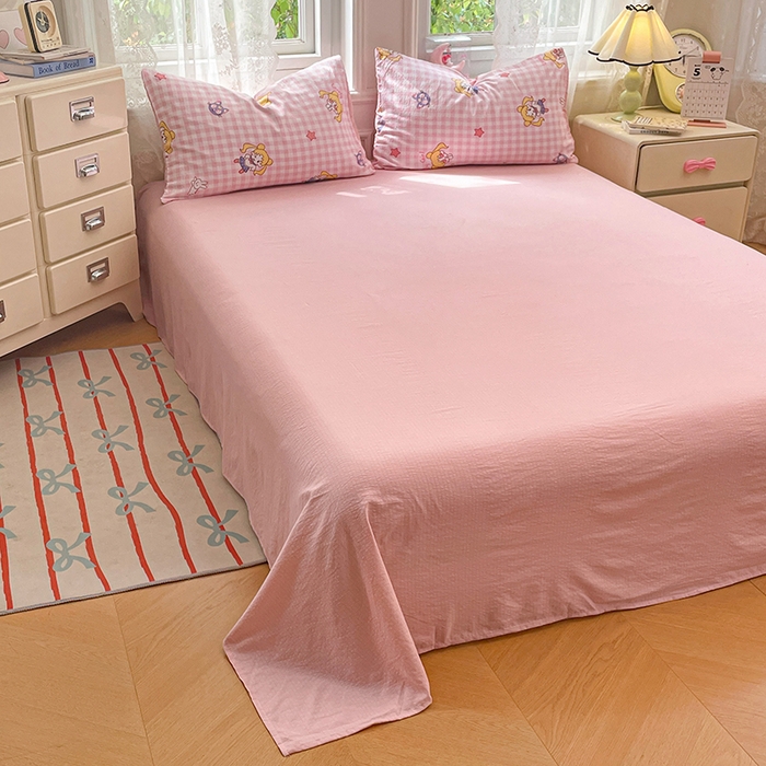 91家纺网 家纺一手货源 找家纺 梦卓家纺 2026新款云感木棉双层纱单品被套 美少女战士