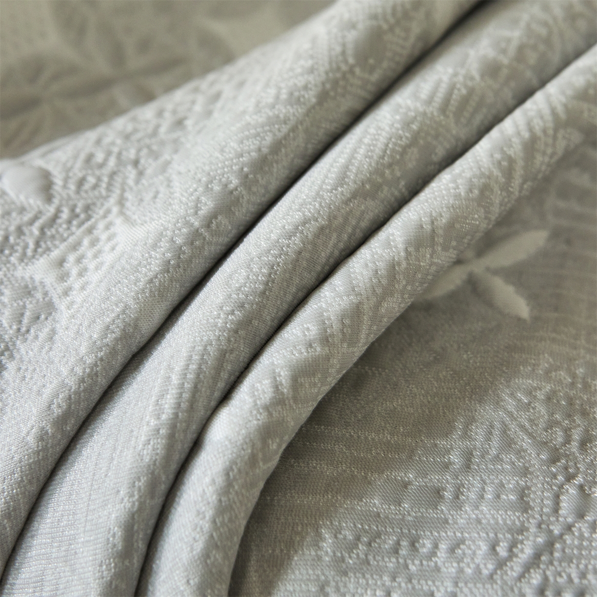 91家纺网 家纺一手货源 找家纺 慕木家纺 2026新款冰豆豆满天星凉席床笠席子凉席 床笠款-满天星-灰