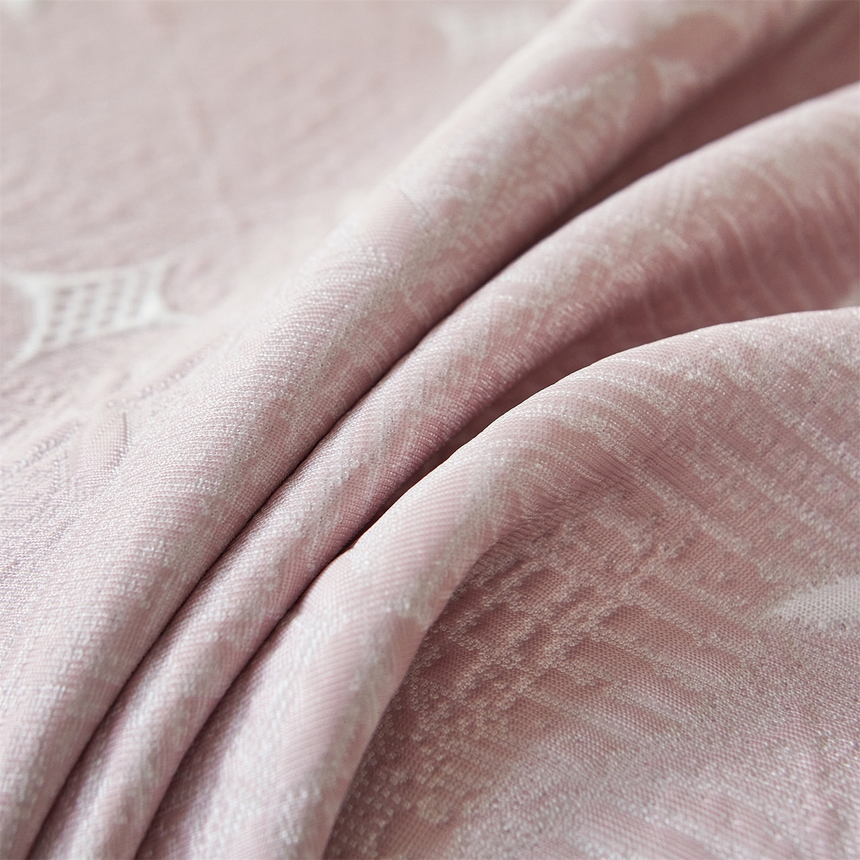 91家纺网 家纺一手货源 找家纺 慕木家纺 2026新款冰豆豆满天星凉席床笠席子凉席 床笠款-满天星-粉