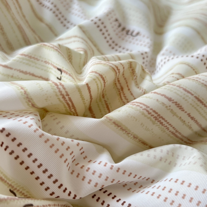 91家纺网 家纺一手货源 找家纺 卡普家居 2026新款A类锦氨凉感印花夏被床盖床单款四件套 抹茶序曲