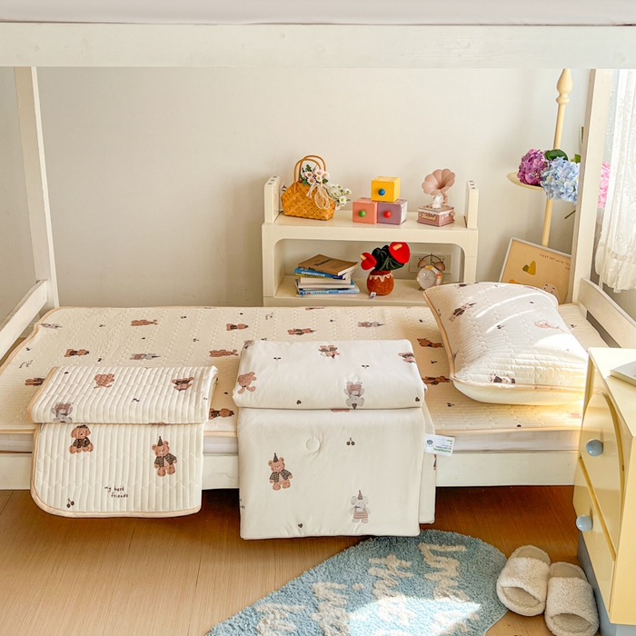 91家纺网 家纺一手货源 找家纺 （总）卡普家居 2026新款A类锦氨凉感印花夏被床盖床单款三件套