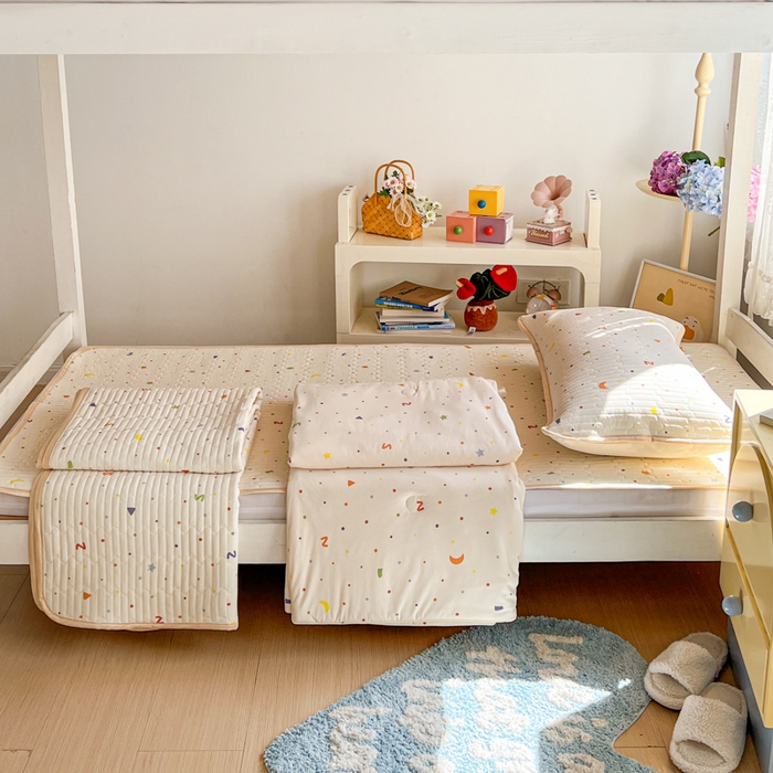 家纺货源 南通家纺 一件代发（总）卡普家居 2026新款A类锦氨凉感印花夏被床盖床单款三件套