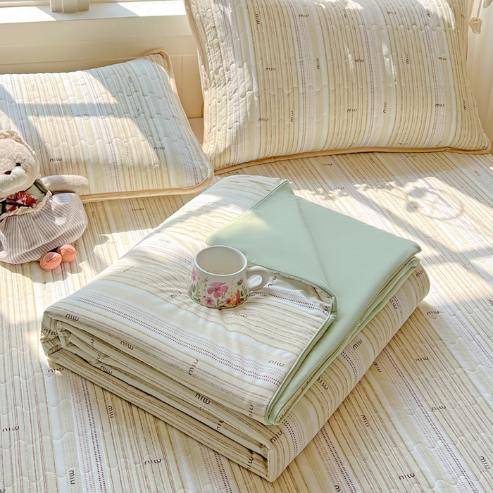 91家纺网 家纺一手货源 找家纺 （总）卡普家居 2026新款A类锦氨凉感印花夏被