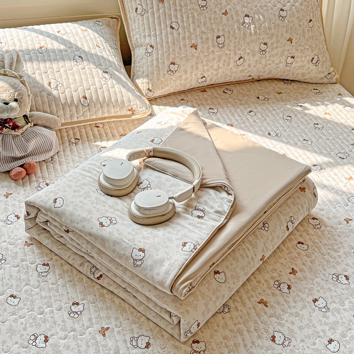 91家纺网 家纺一手货源 找家纺 （总）卡普家居 2026新款A类锦氨凉感印花夏被