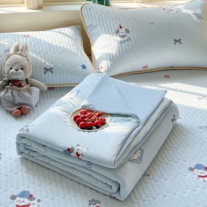 卡普家居 2026新款A类锦氨凉感印花夏被 帕恰狗