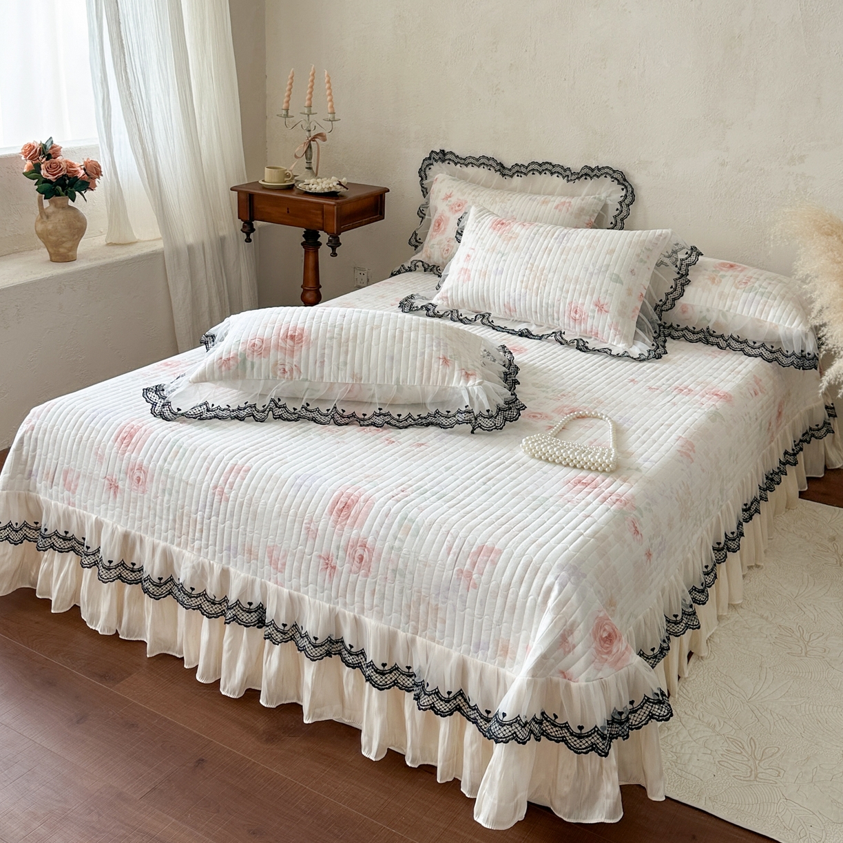 91家纺网 家纺一手货源 找家纺 （总）恋尚 2026春夏新款全棉纯棉印花单床盖床盖单件床盖控价140起床盖三件控价175起